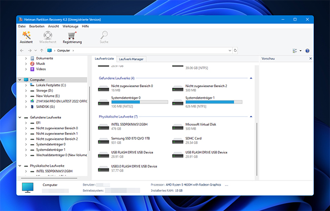 Hetman Recovery datenwiederherstellung software